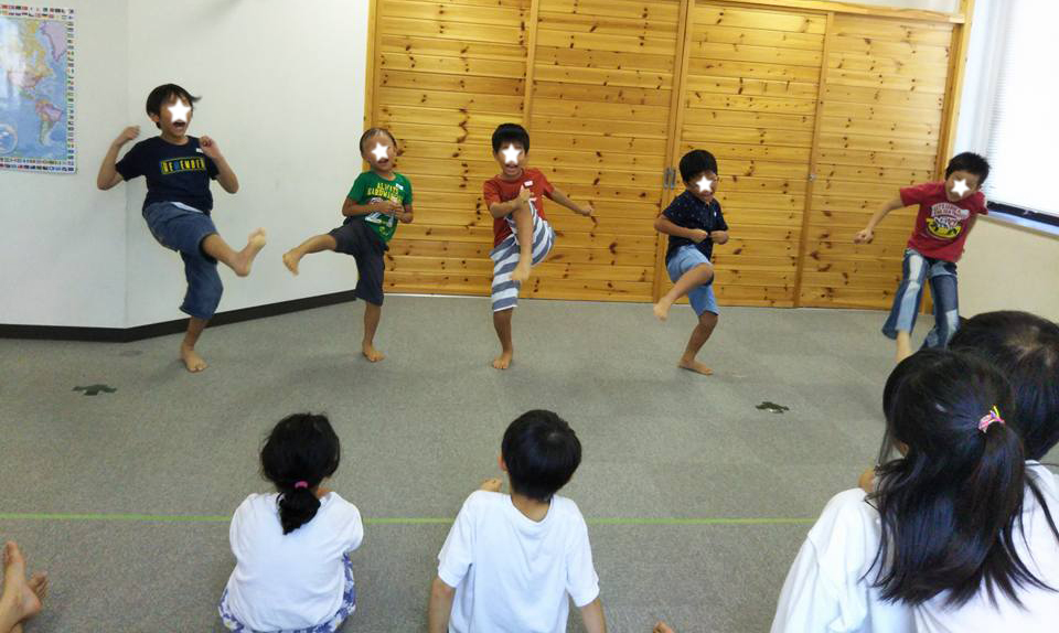 たくさんの人数なのに、しっかり聞いて動けていました。