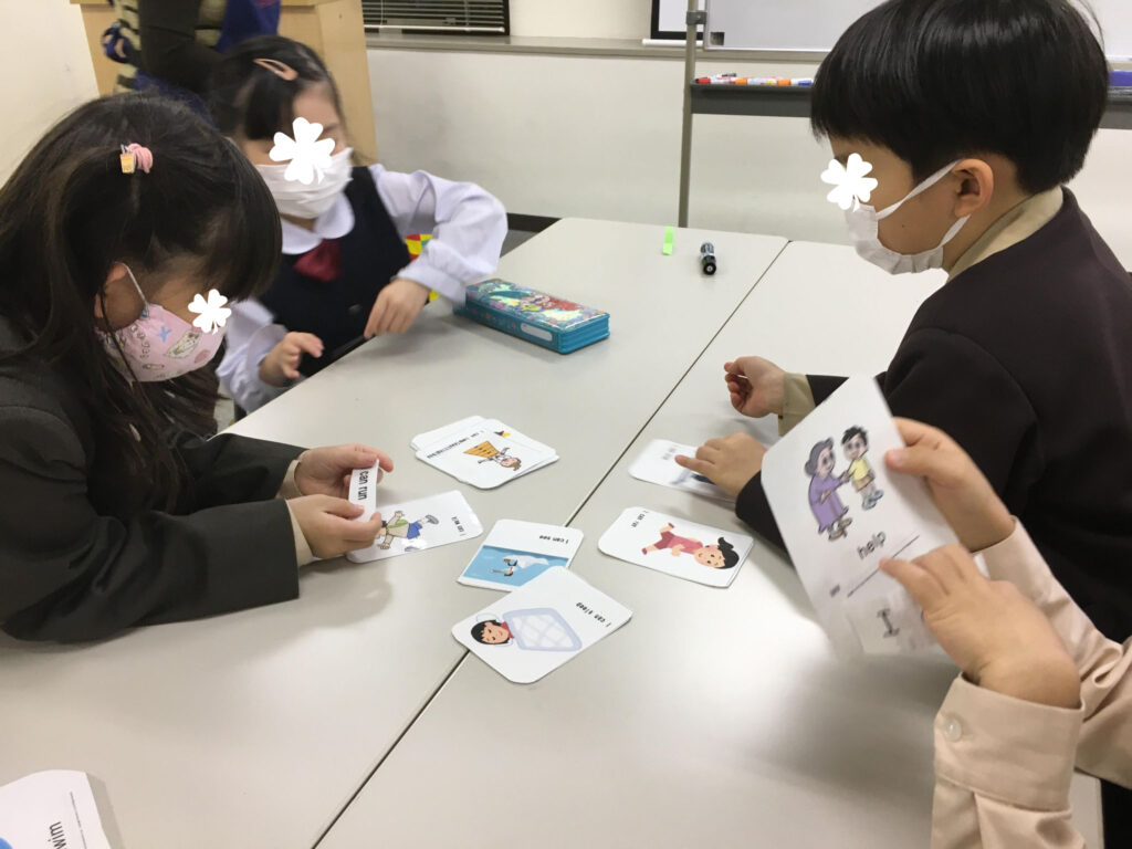 英語も１年✨　どれだけ成長したかな？ (^^♪