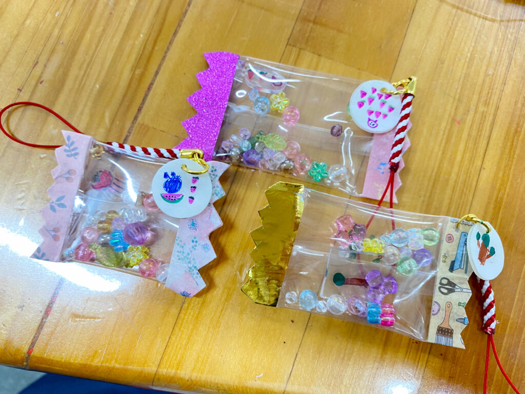 キャンディストラップ作品