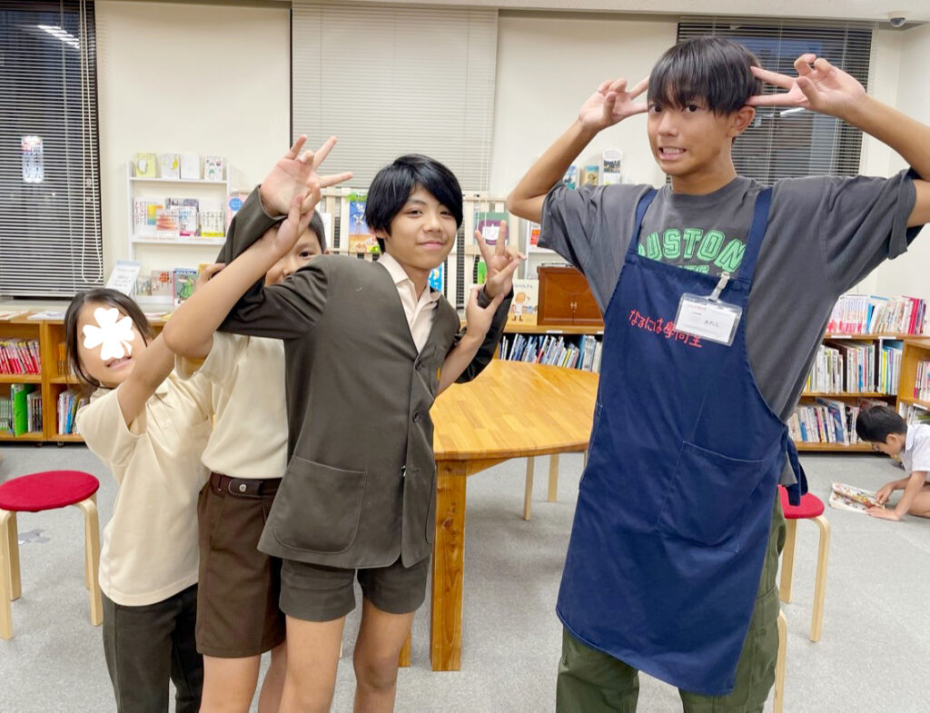 開園初！　卒業生が「なるには先生」に！🤗